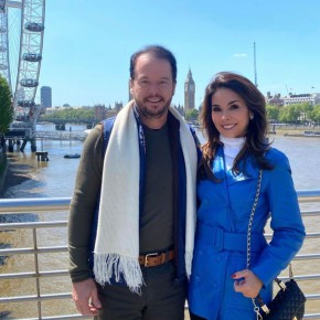 Lisandro Fujita e Eveline: tour europeu(Foto: arquivo pessoal)