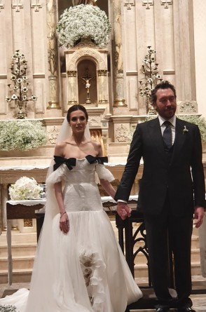 Os noivos Joana Laprovitera e Rafael (Foto: arquivo pessoal )
