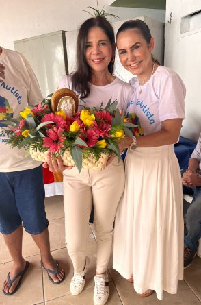 Maria Lúcia Negrão e Adriana Queiroz (Foto: arquivo pessoal )