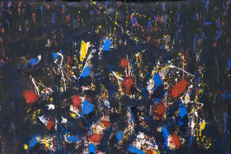 Obra "Ferro", 100 X 80cm, óleo sobre tela (1961)(Foto: Reprodução)