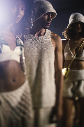 Backstage do desfile 100% Ceará(Foto: NICOLAS GONDIM/ Divulgação)