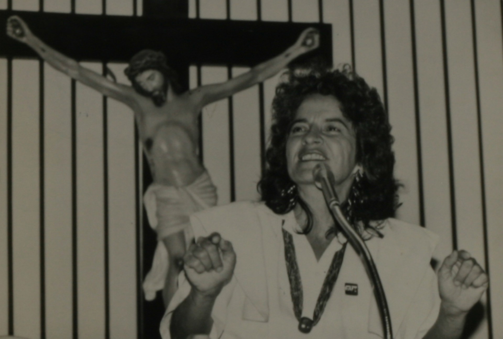 Na foto: Rosa da Fonseca, política Foto: Antônio Carlos Vieira, em 30/06/1991(Foto: Antônio Carlos Vieira, em 30/06/1991)