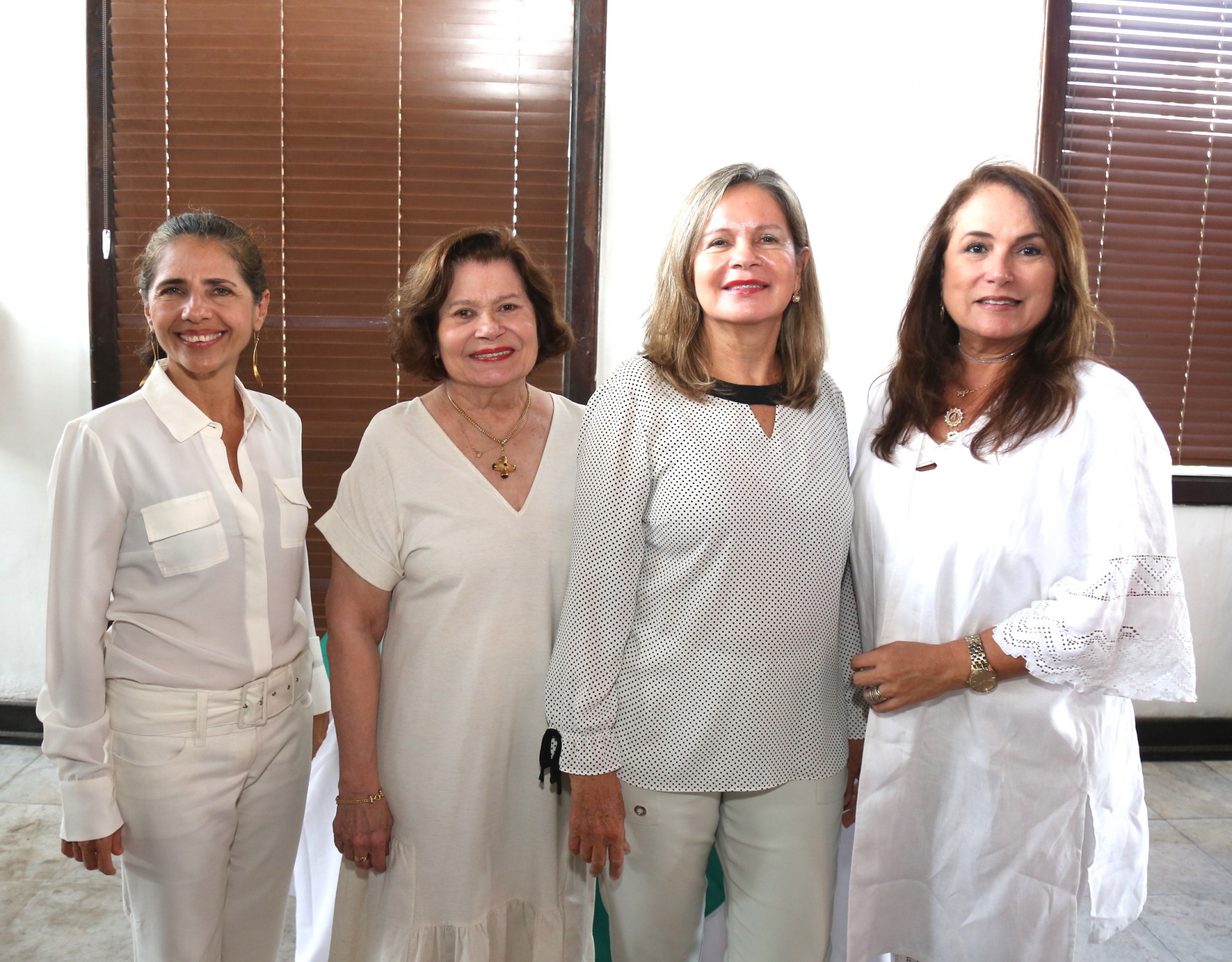 (Foto: João Filho Tavares/O POVO)Claudinha Lobo, Lúcia Liebman, Isabel de Sá Cavalcante e Ana Luiza Costa Lima