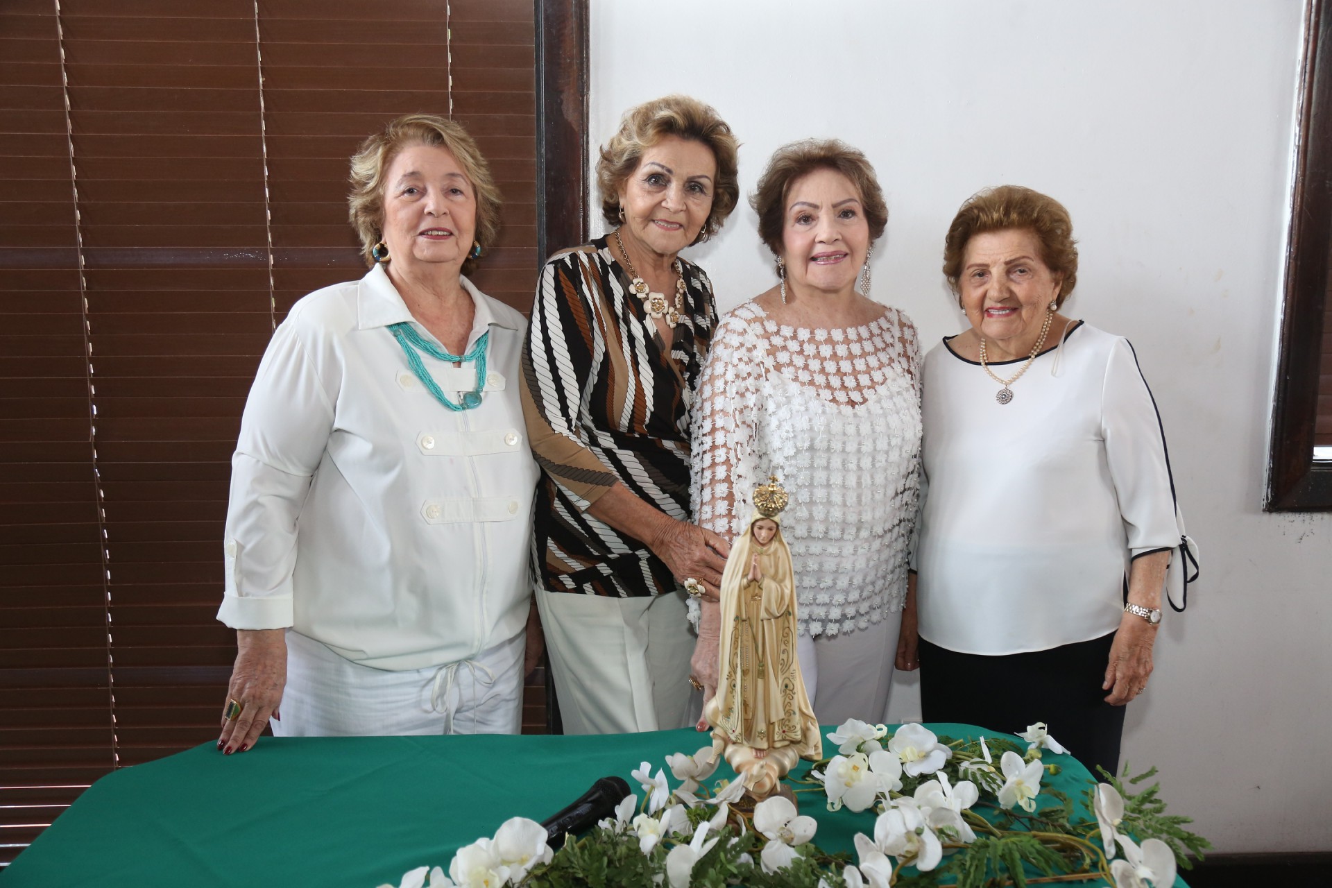 (Foto: João Filho Tavares/O POVO)Gabriela de Castro, Terezinha Rolim, Eliana Cavalcante e Branca Pegado