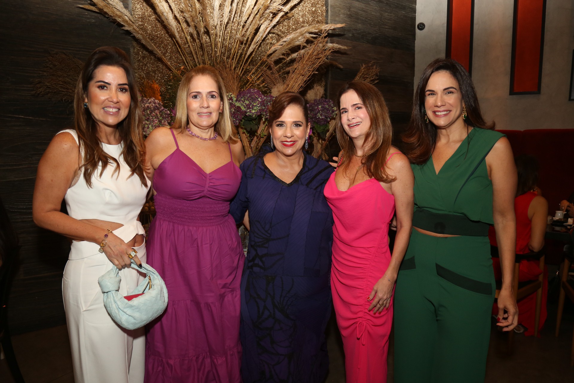 (Foto: JOÃO FILHO TAVARES)Ana Vládia Sales, Márcia Teixeira, Martinha Assunção, Adriana Bezerra e Ana Virgínia Martins