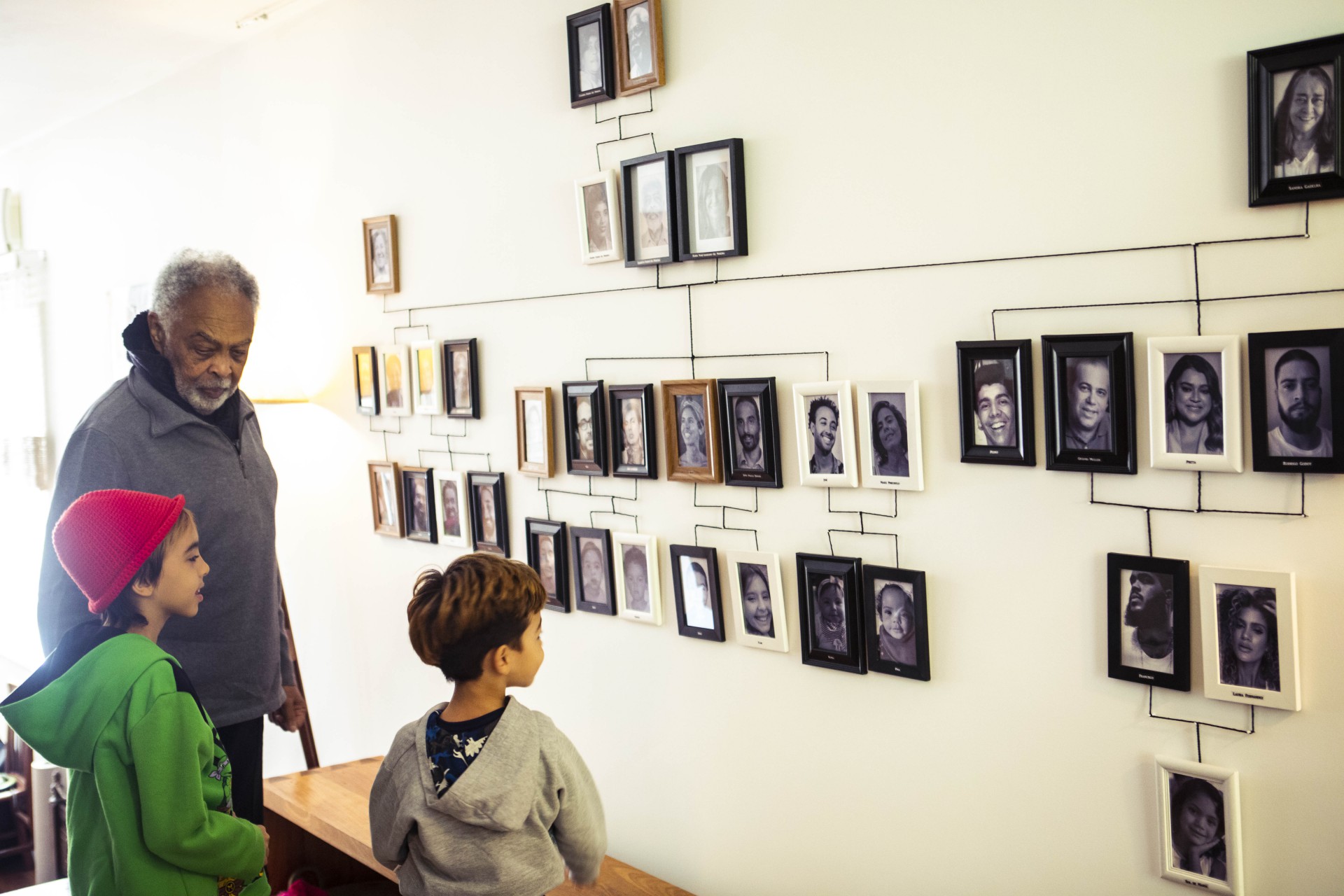 "Em Casa Com Os Gil" também apresenta ligação entre diferentes gerações da família de Gilberto Gil(Foto: Reprodução/Prime Video)