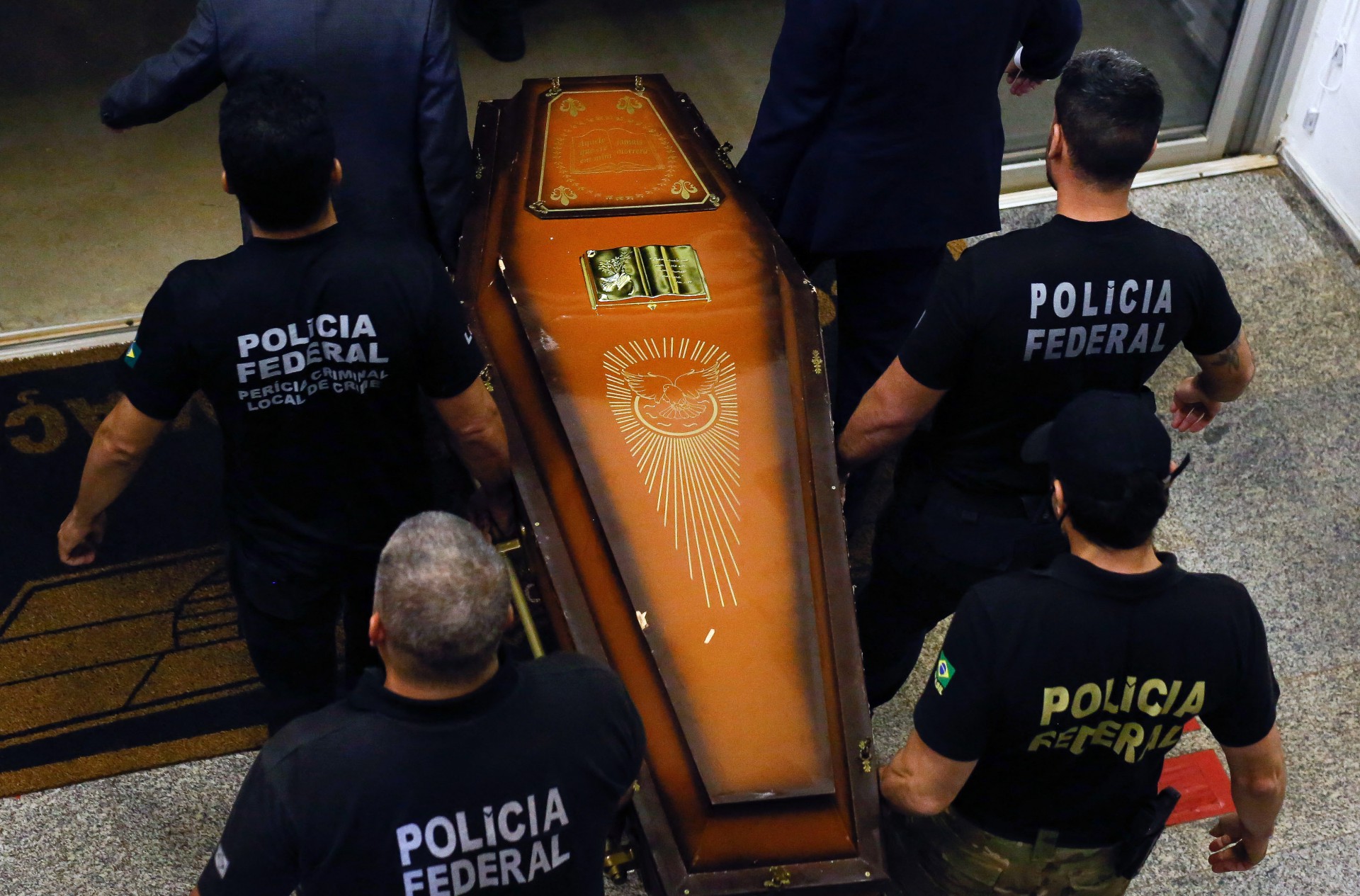 ￼POLÍCIA FEDERAL busca terceiro suspeito pelo assassinato de Bruno e Dom (Foto: SERGIO LIMA / AFP)