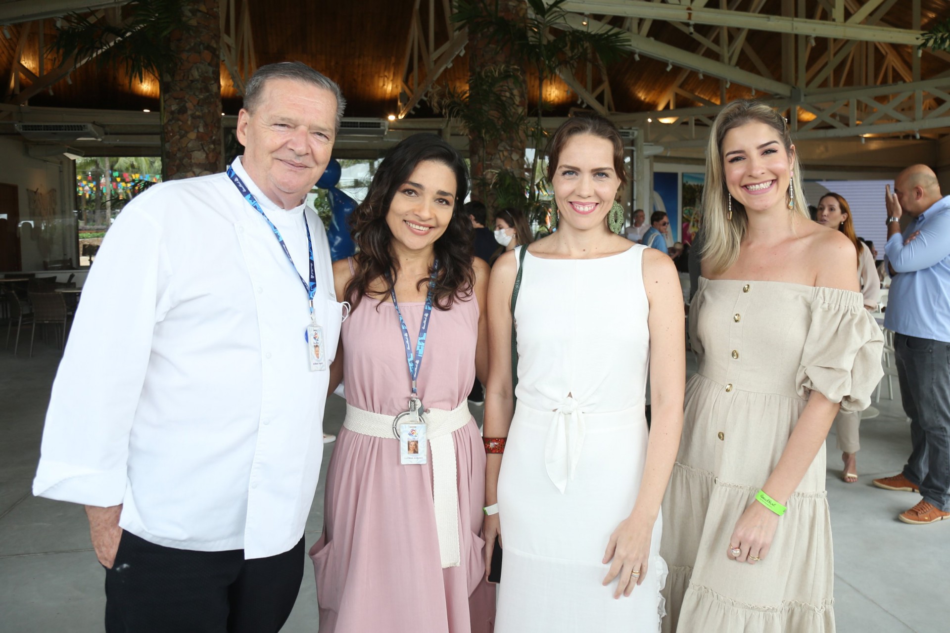 (Foto: João Filho Tavares/O POVO)Bernard Twardy, Luciana Adriano, Cíntia Sampaio e Leiliane Pinheiro