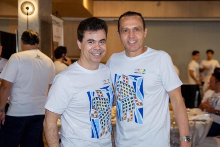 Duda Brígido e Eduardo Diogo querendo um novo Iate Clube(Foto: Divulgação)