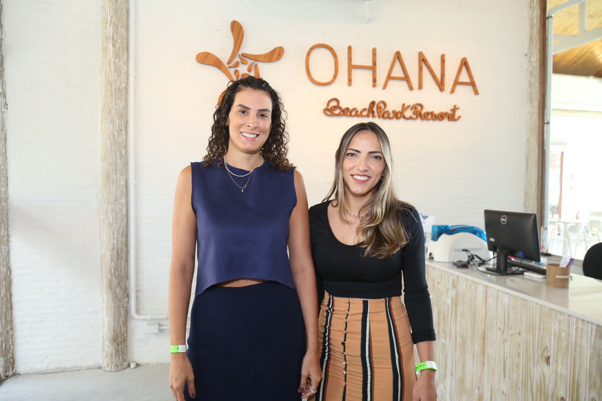 Clarissa Jereissati e Elis Mota (Foto: JOÃO FILHO TAVARES)