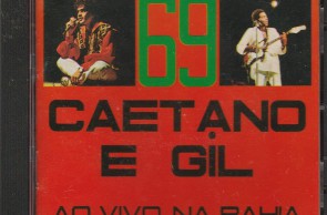 Capa do disco 'Barra 69', de Caetano Veloso e Gilberto Gil
