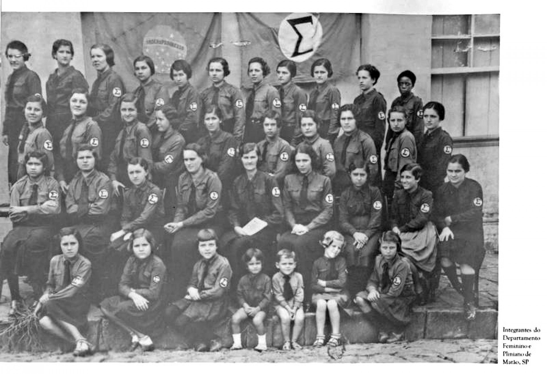 Juventude Integralista, década de 1930. (Foto: Wikimedia Commons)