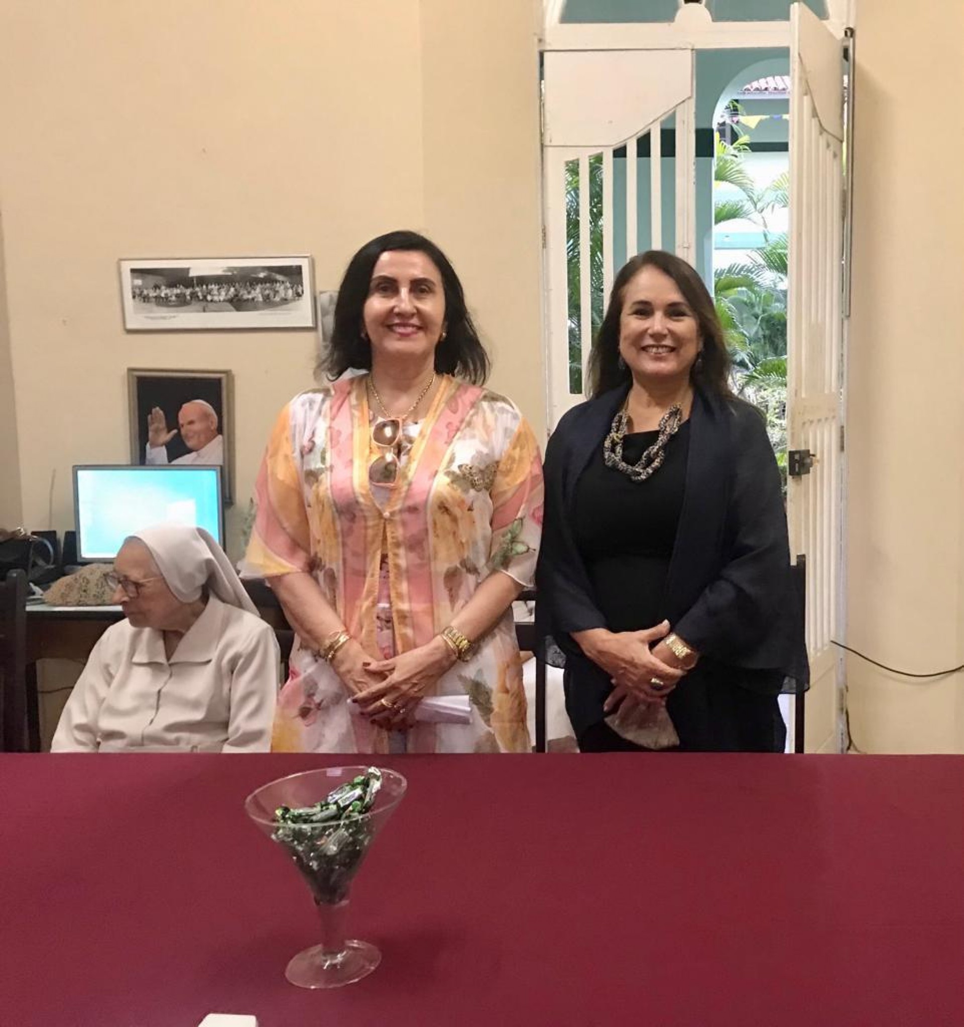 (Foto: Arquivo Pessoal)Presidente Marlene Mindello e vice Ana Luiza Costa Lima