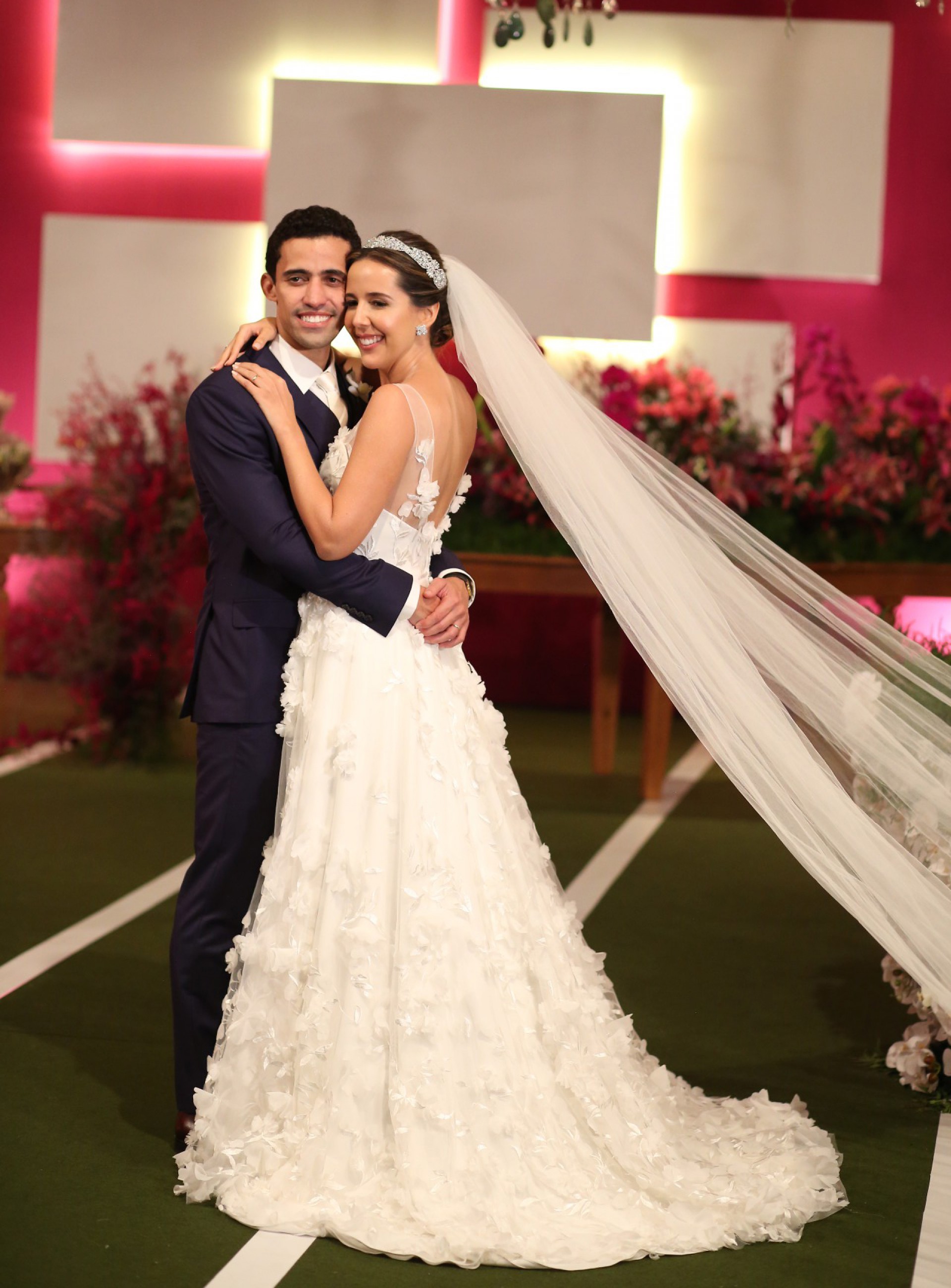 Michell Souza e Evyly Quezado (Foto: João Filho Tavares)