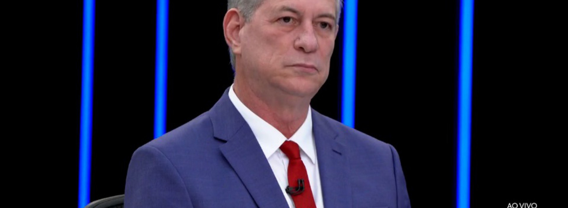 ￼CIRO Gomes in an interview with Jornal Nacional (Photo: Reproduction / TV Globo)