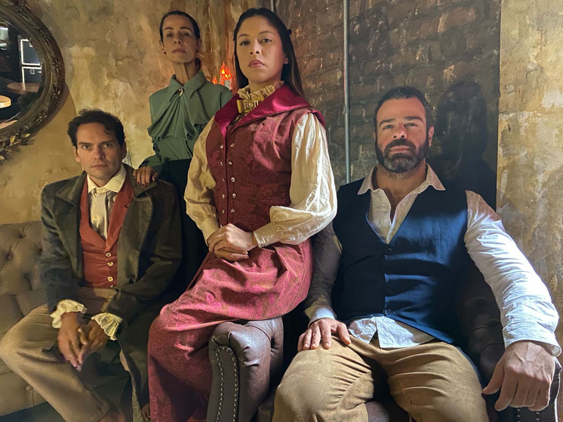 Companhia de teatro estreia peça baseada no romance Drácula (Foto: Divulgação/Cia de Teatro Encenna)