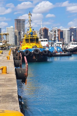 Porto do Mucuripe na parte de atracação de barcos(Foto: Foto obtida pelo O POVO)