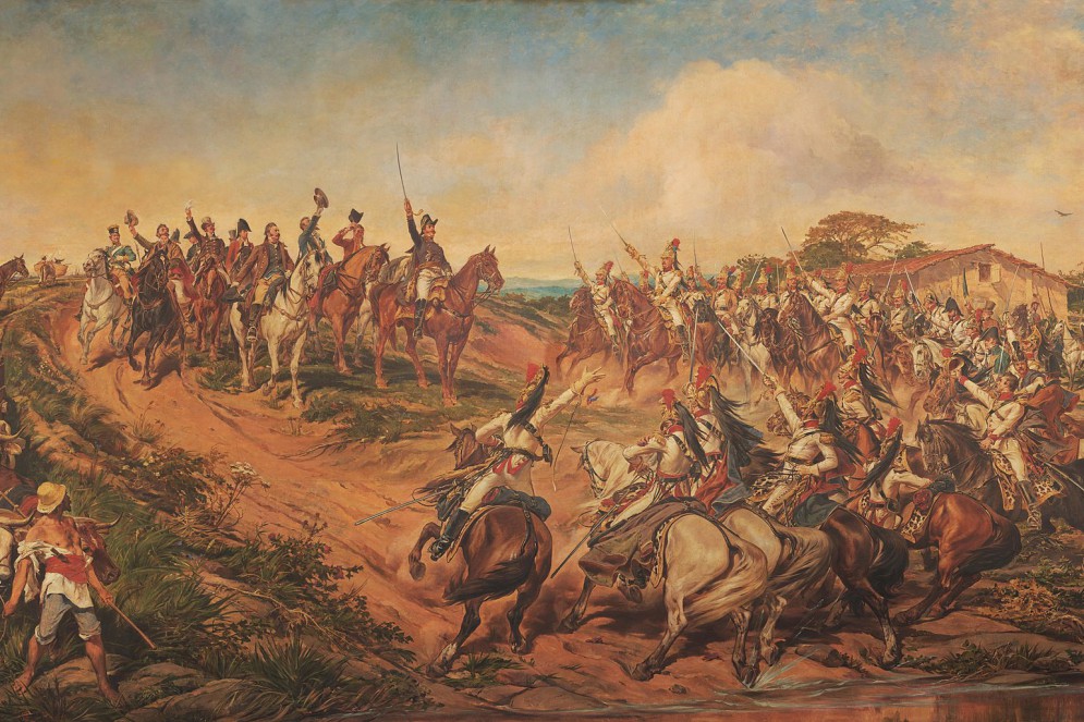 Independência ou Morte, por Pedro Américo, óleo sobre tela, 1888. Exposta no Museu Paulista(Foto: Acervo Museu Paulista)