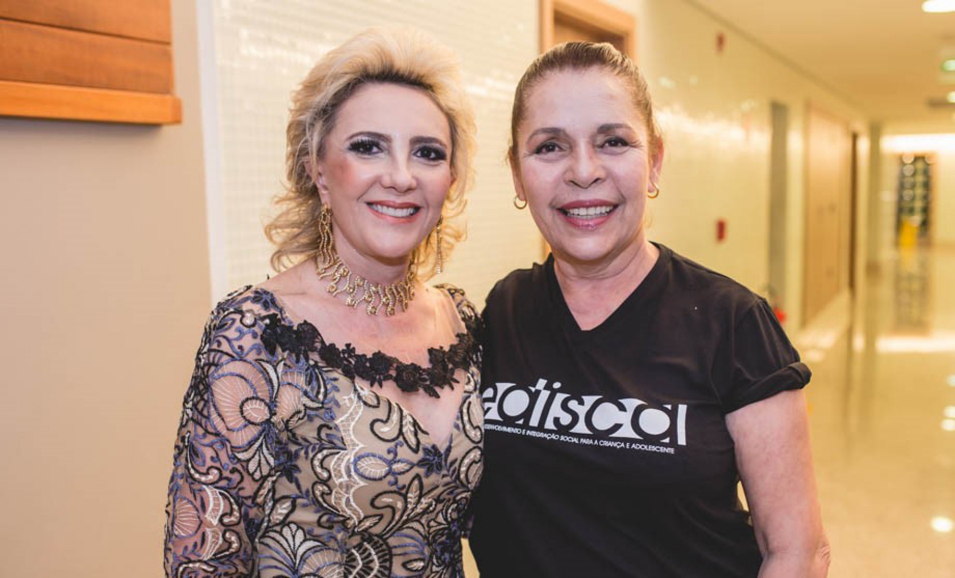 Graça Dias Branco da Escóssia e Dora Andrade(Foto: Arquivo Pessoal)