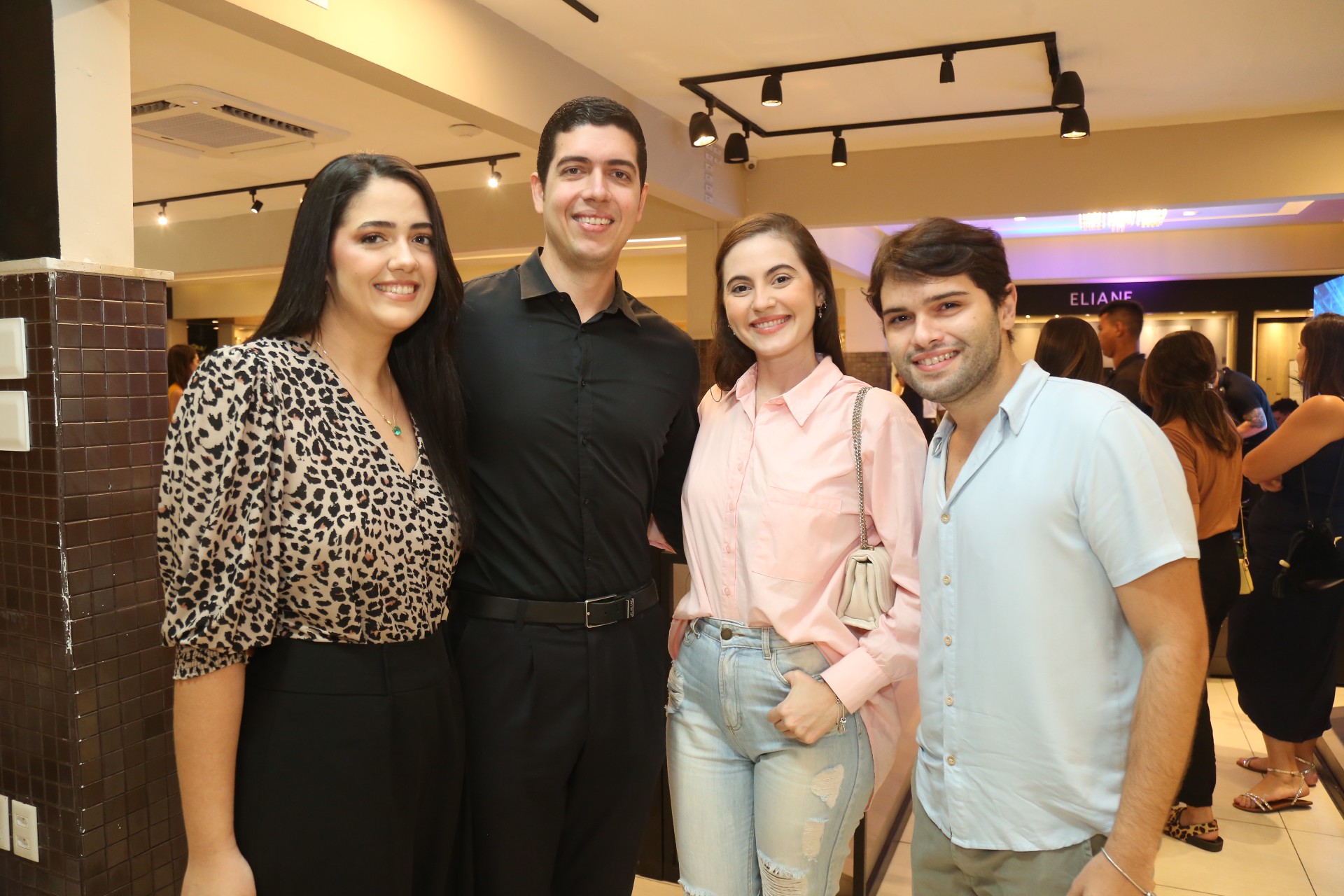 (Foto: JOAO FILHO TAVARES)Amélia Cavalcante, Sandro de Freitas, Karol e Diego Pinheiro