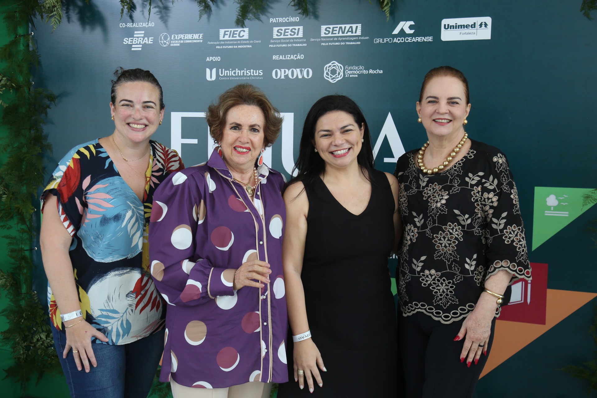 (Foto: JOÃO FILHO TAVARES)Paloma Vargas, Leda Maria, 
Daniela Nogueira e Ethel Whitehust
