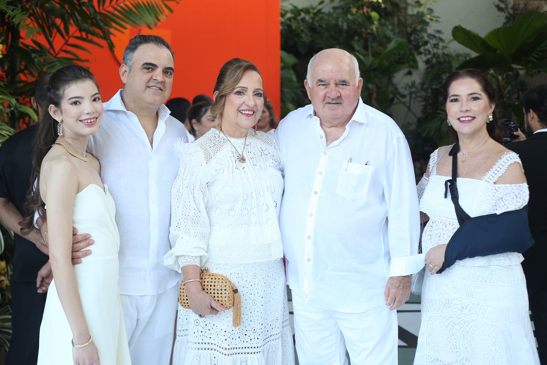 (Foto: joão filho tavares)Giulia, Herbert, Gorete e Herbet Vieira e Suzana Fernandes