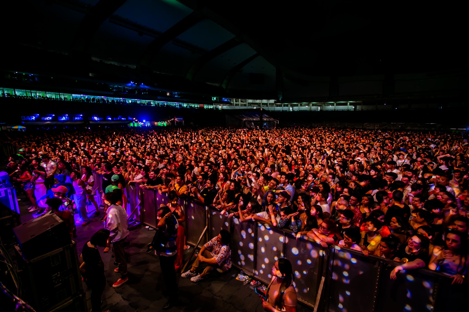 Mais de 25 mil pessoas estiveram na Arena das Dunas para acompanhar os dois dias do festival Mada (Foto: Rogério Vital/Divulgação)