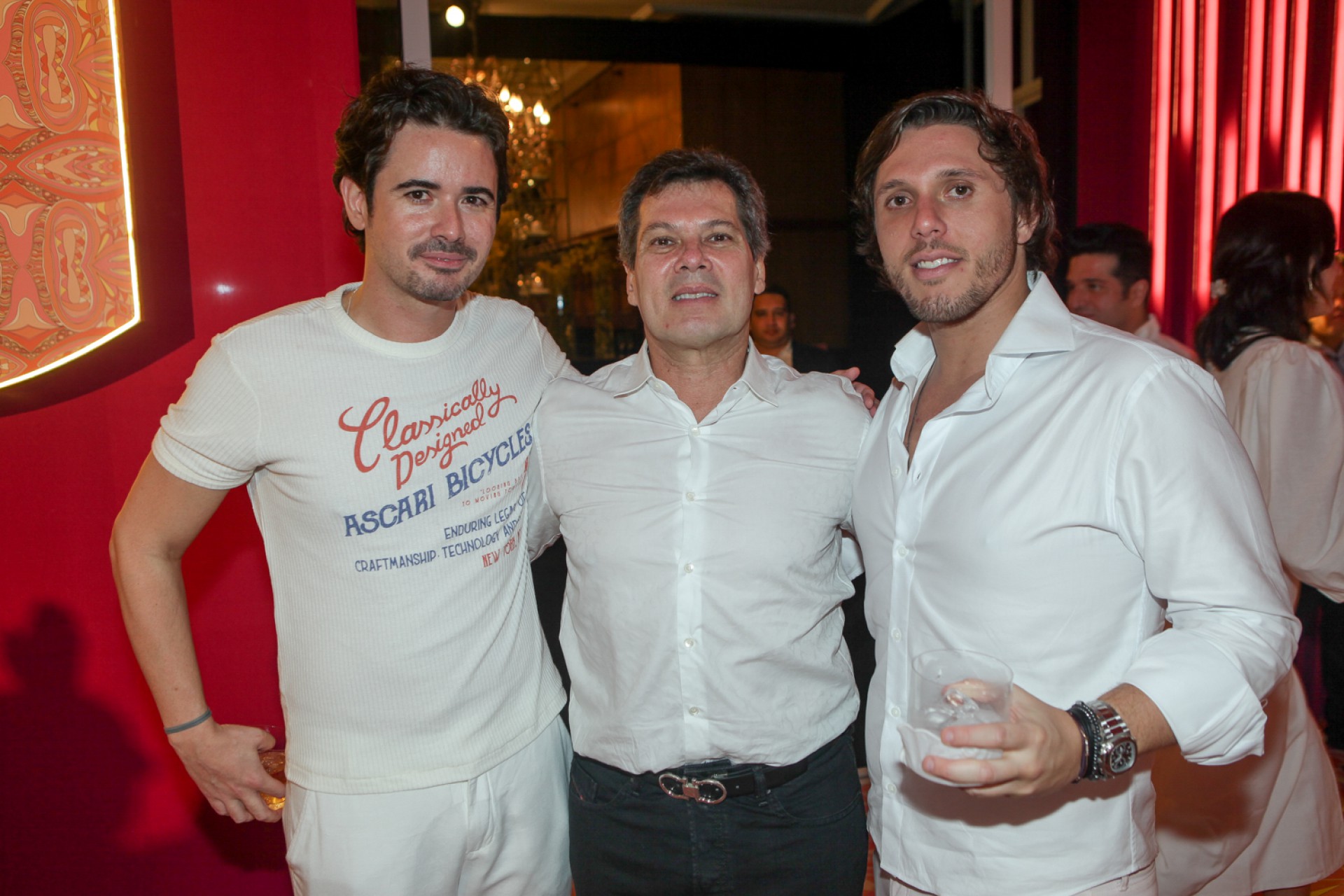 (Foto: JOÃO FILHO TAVARES)Ivens Neto, Cláudio e Aloísio Dias Branco
