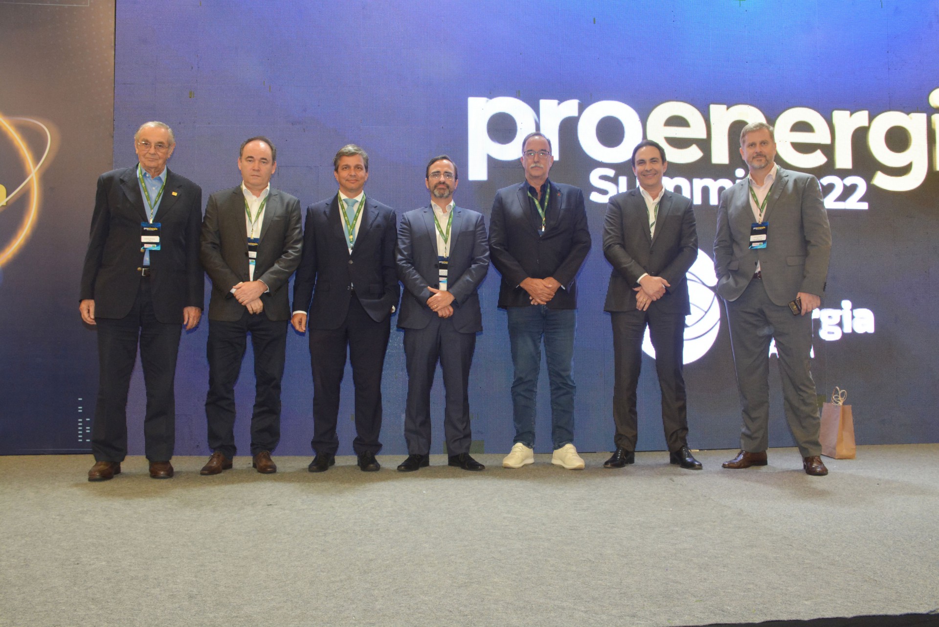 (Foto: Divulgação)Jurandir Picanço, Eduardo Ricotta (Vestas), Romulo Alexandre, Marcel Haratz, Armando Abreu (Qair), Luis Carlos Queiroz e Adriano Burger