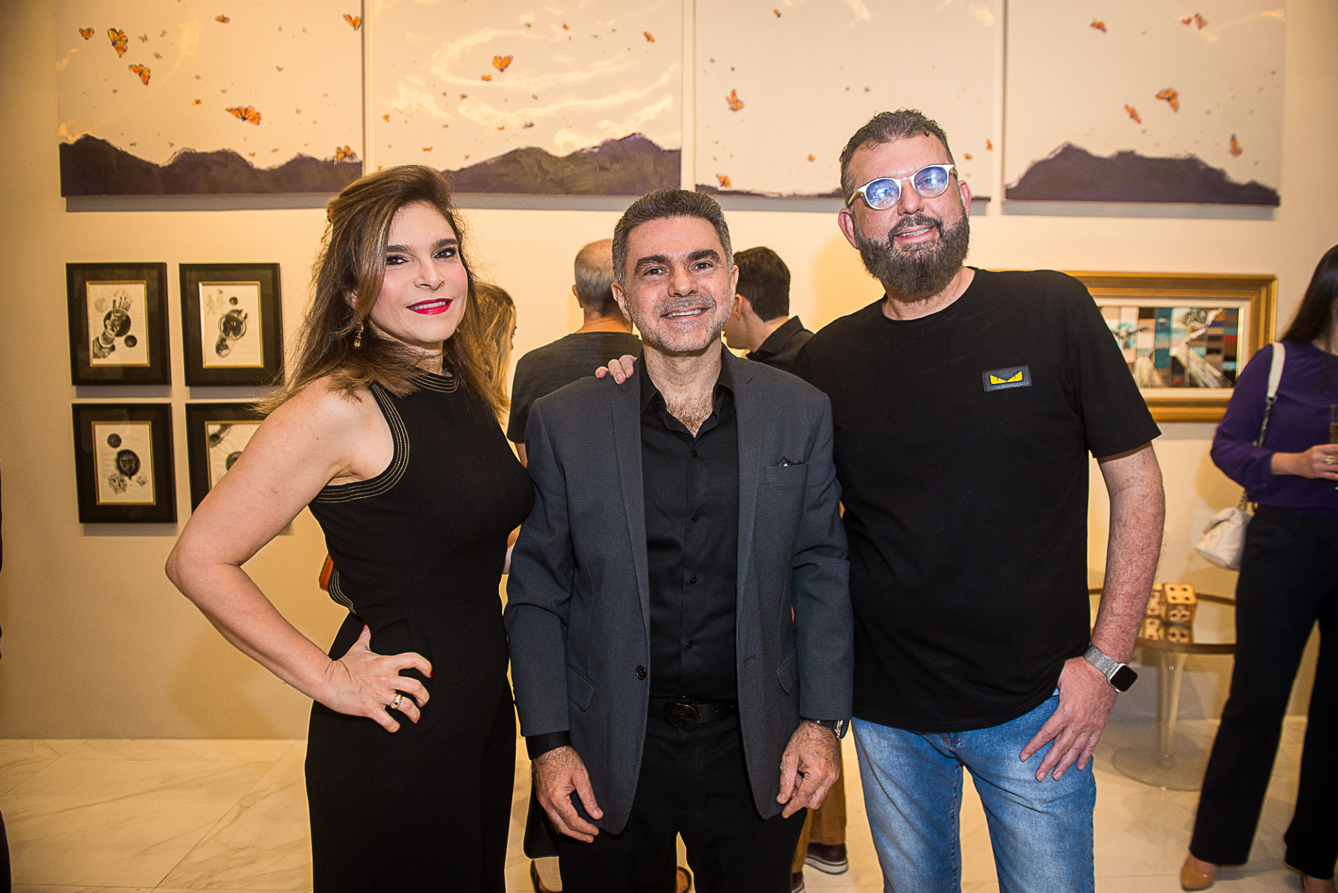 (Foto: iratuã Freitas/Divulgação)Fabiana Lustosa, Isaac Furtado e Danilo Arruda 