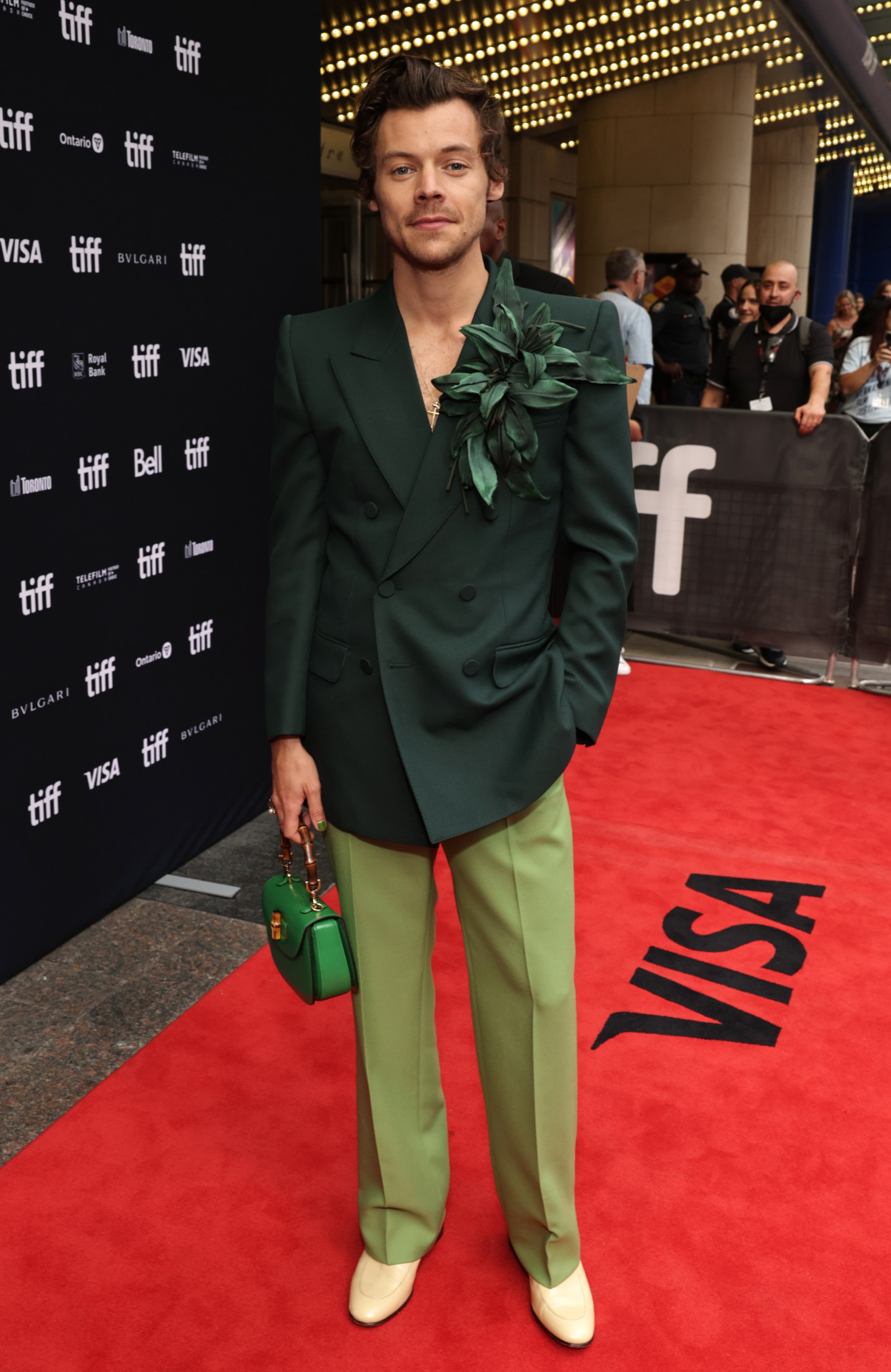 Harry Styles na première do novo filme no festival de cinema de Toronto