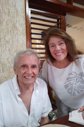 Lúcio Brasileiro e Cili Carvalho(Foto: divulgação )