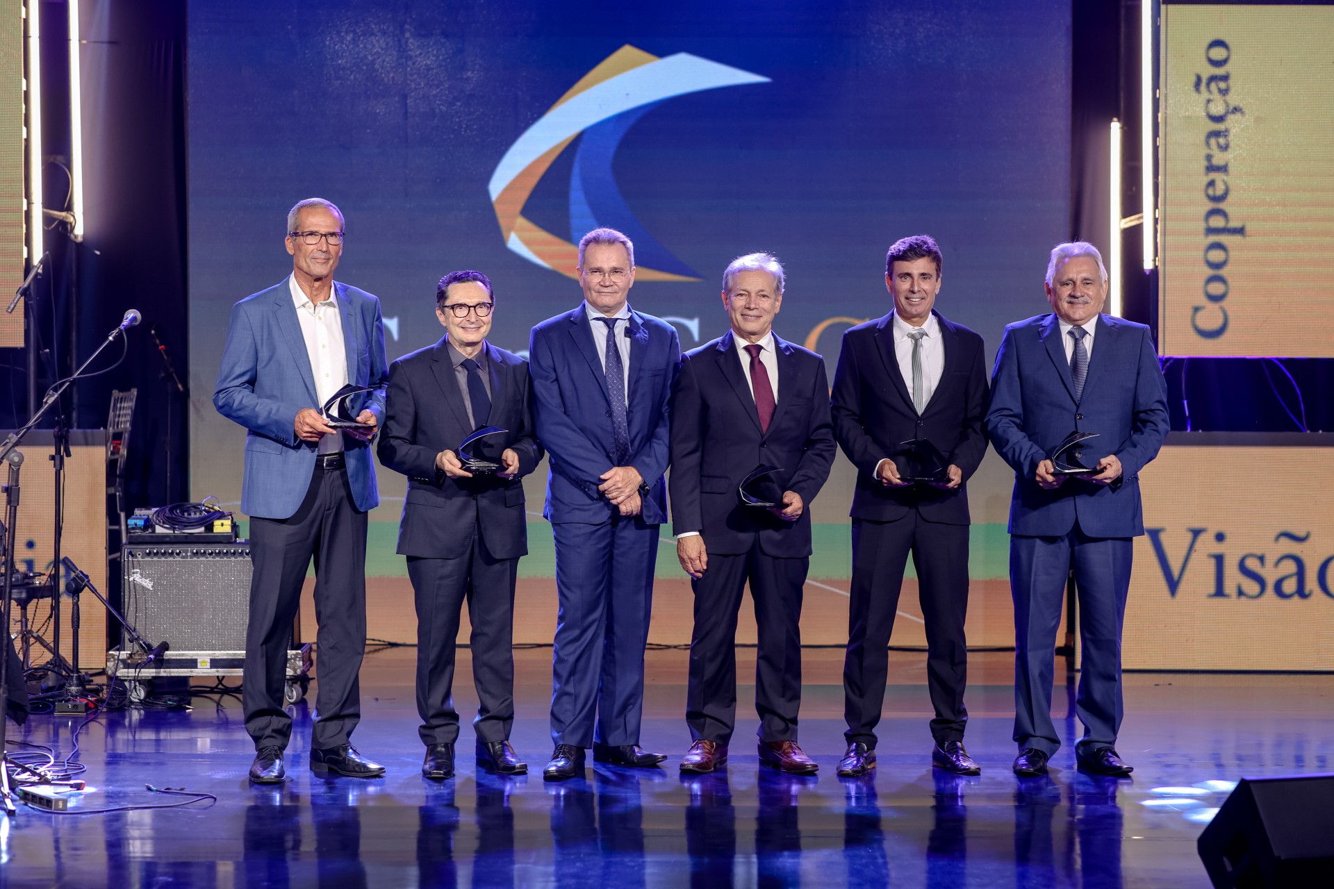(Foto: Gustavo Simão/ Divulgação )João Carlos Lima, Ricardo Cortês, Sérgio Macedo, Otacílio Valente, Marcos Novaes e Emanuel Capistrano