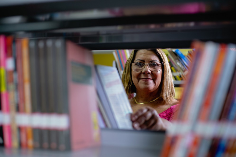 Gorete Pimentel, professora, poetisa, conselheirista, realizou pesquisa sobre Antônio Conselheiro em 1996(Foto: Aurelio Alves)