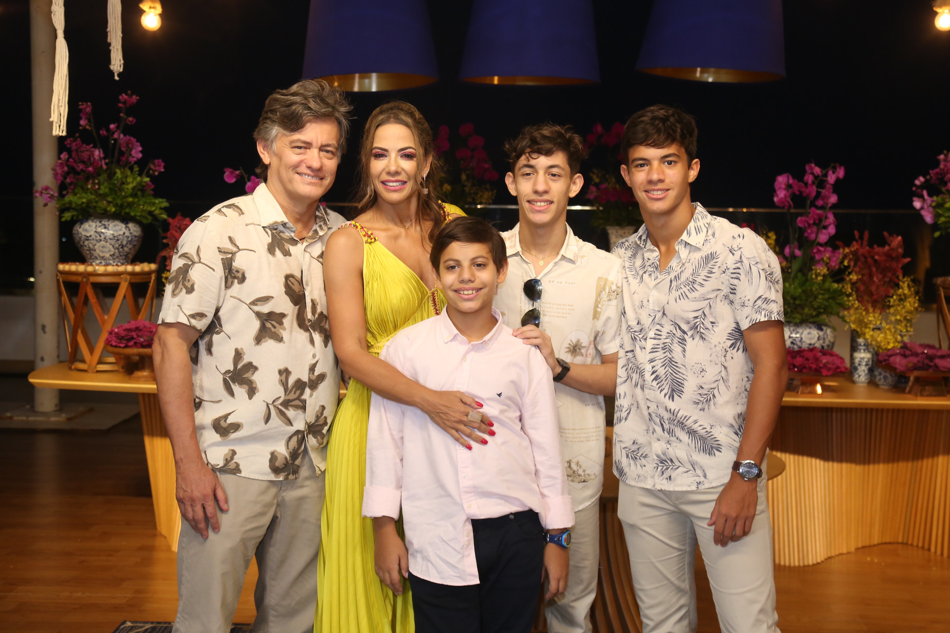 (Foto: JOÃO FILHO TAVARES)Artur Albuquerque, Danielle, David, Levi e Pedro Filgueiras 