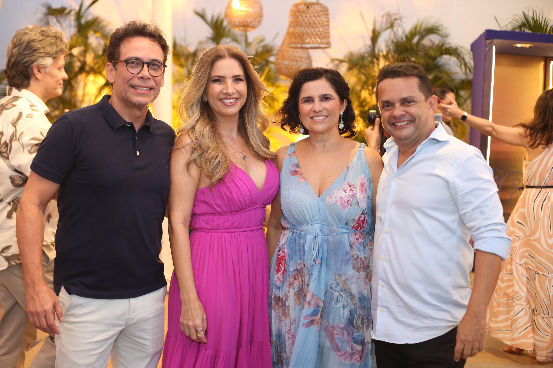 (Foto: JOÃO FILHO TAVARES)Gustavo Porto, Karmilse Marinho, Micheline e Germano Albuquerque