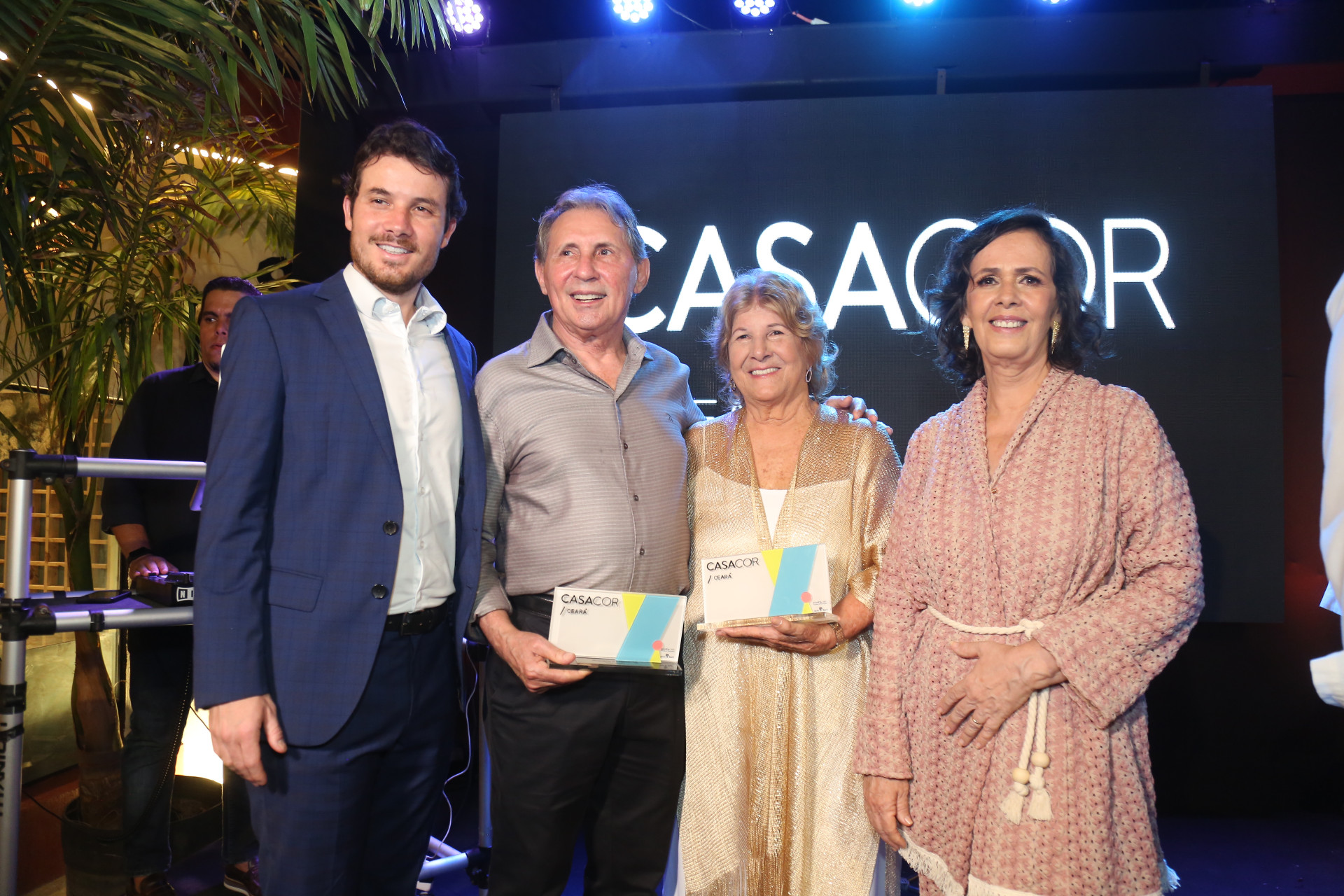Andre Sequin, Vilmar Ferreira, Ana Lucia Mota e Neuma Figueiredo (Foto: JOÃO FILHO TAVARES)