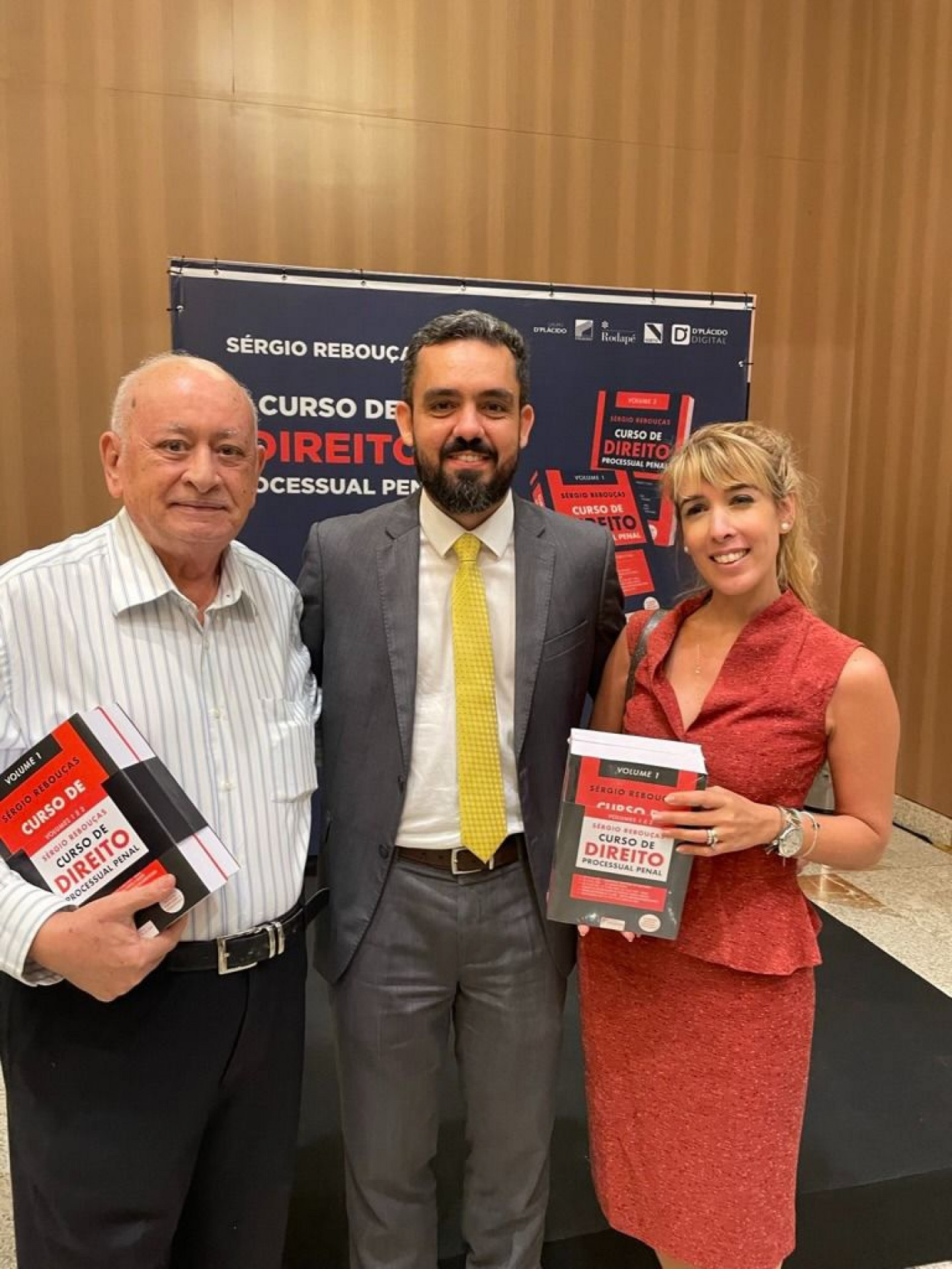 Paulo de Tarso Vieira Ramos, Sérgio Rebouças e Raquel Cavalcanti