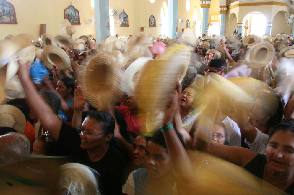 Romeiros de Juazeiro, durante festa da Nossa Senhora das Dores(Foto: O POVO/Datadoc)