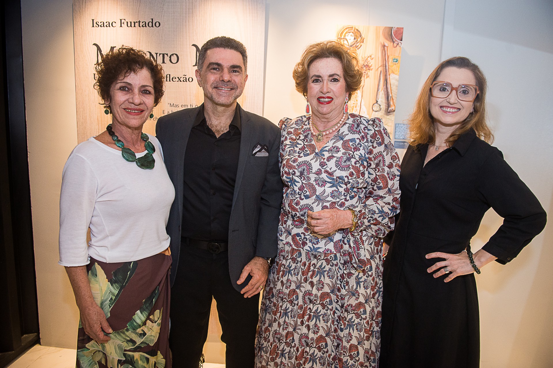(Foto: Divulgação)Lilia Quinderé, Isaac Furtado, Lêda Maria e Andréa Dall'Olio