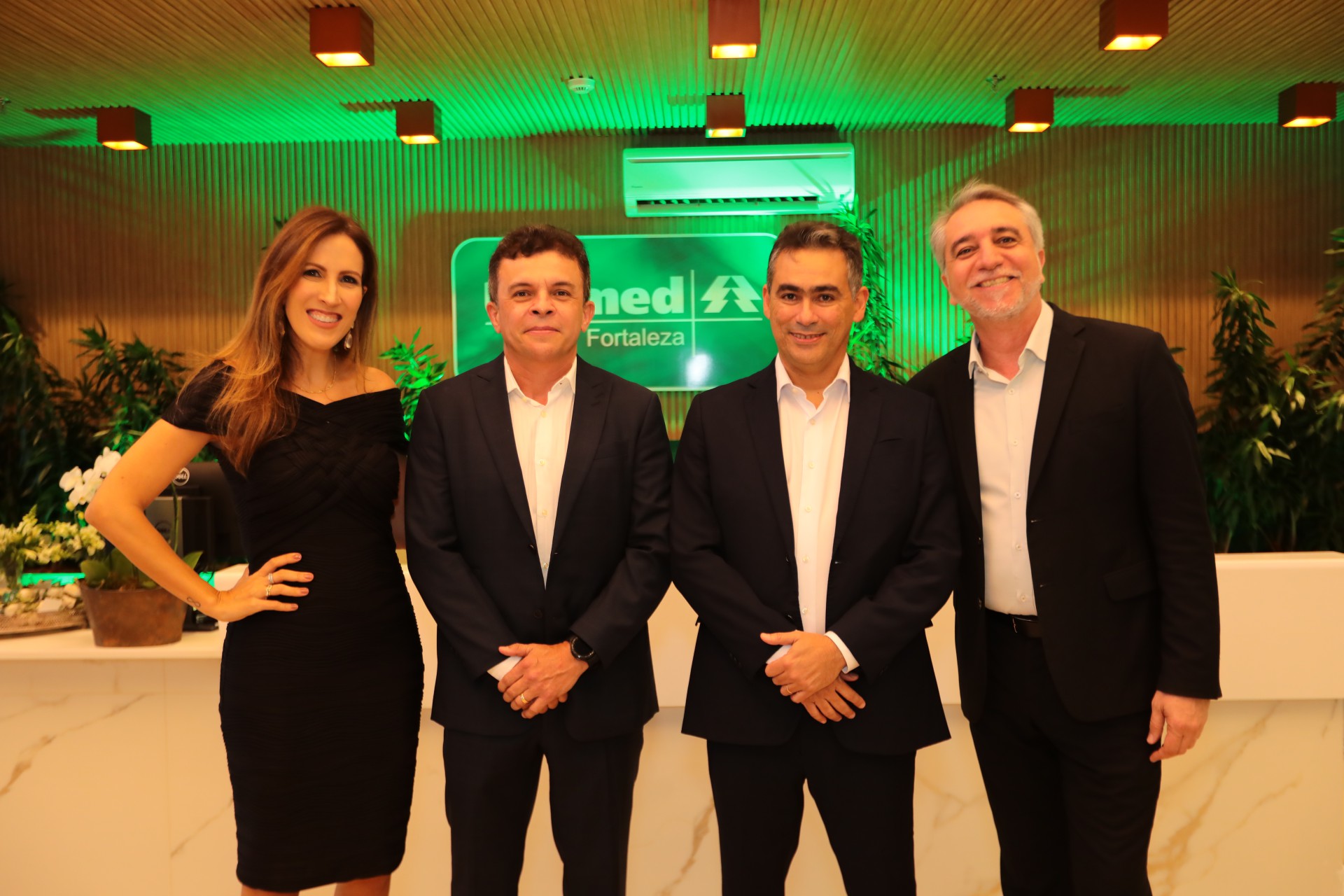 (Foto: Anderson de Deus/Divulgação)Mariana Matos, Dr. Elias Leite, Dr. Marcos Aragão e Mauro Costa