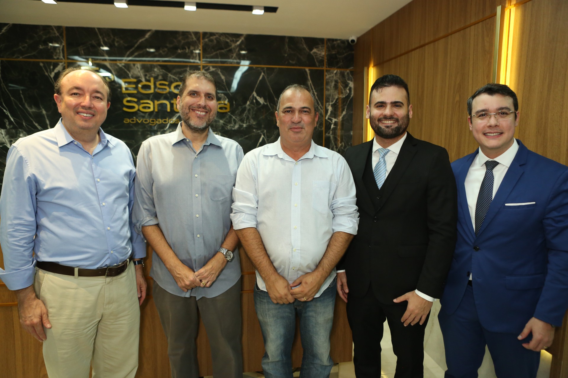 (Foto: Jocilene Jinkings/Divulgação)Weiber Xavier, João Jorge Santos, Hermann Hesse, Yago Norões e Anacleto Figueiredo