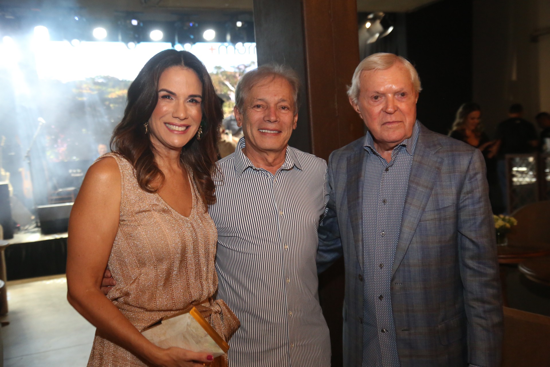 (Foto: João Filho Tavares)Ana Virgínia Martins, Otacílio Valente e José Hugo Machado