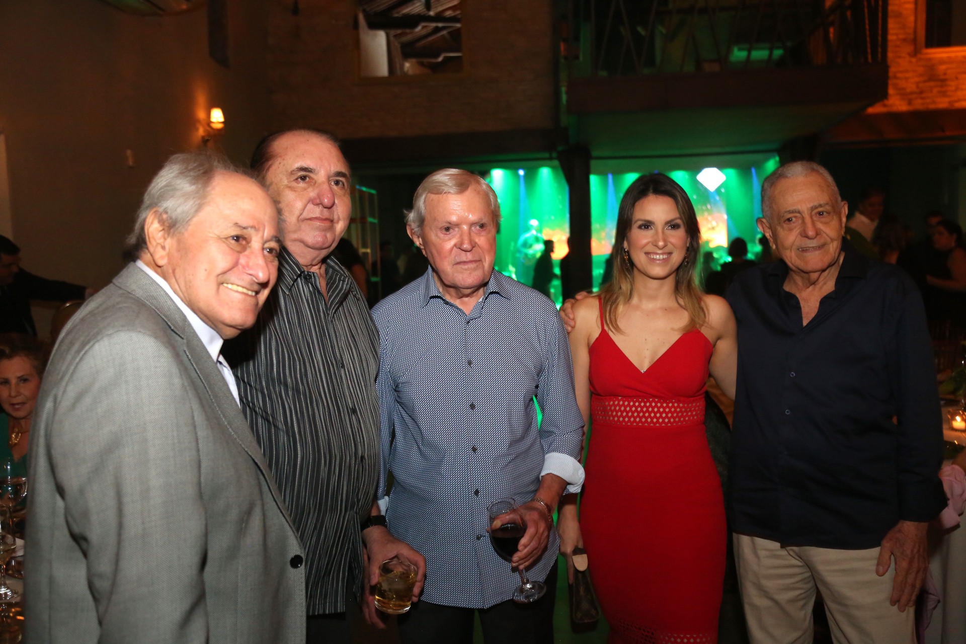 (Foto: João Filho Tavares)Demerval Diniz, Firmo de Castro, Zé Hugo, Cristiane e o pai Xisto Medeiros