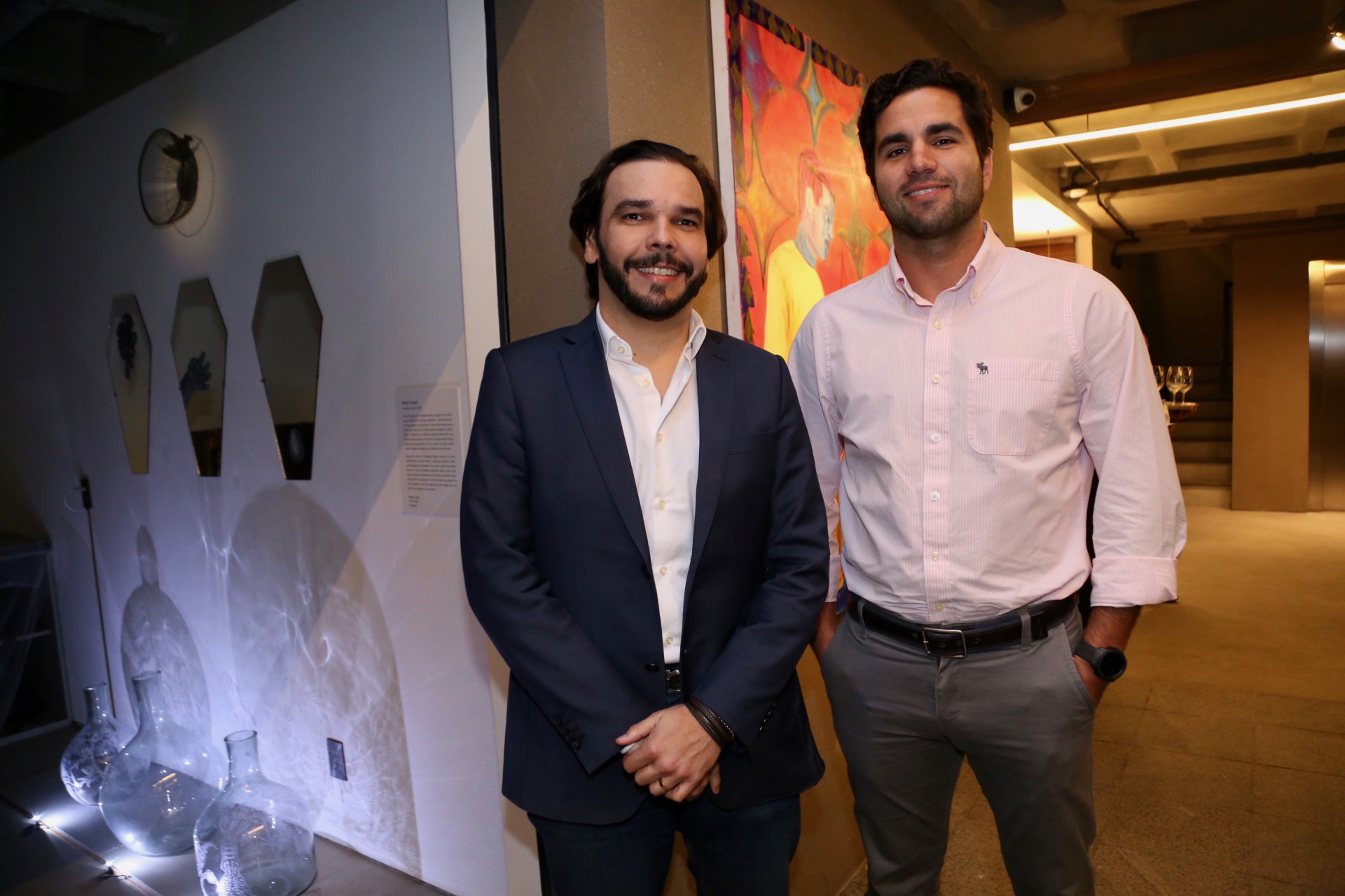 (Foto: DENISE ANDRADE)Irapuã Dantas e Guilherme Panno 