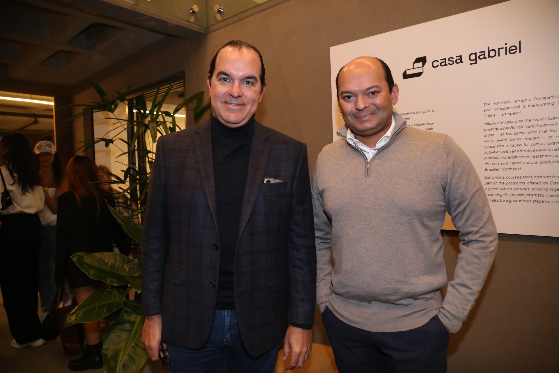 (Foto: DENISE ANDRADE)Leonardo Albuquerque e Otilio Ferreira  