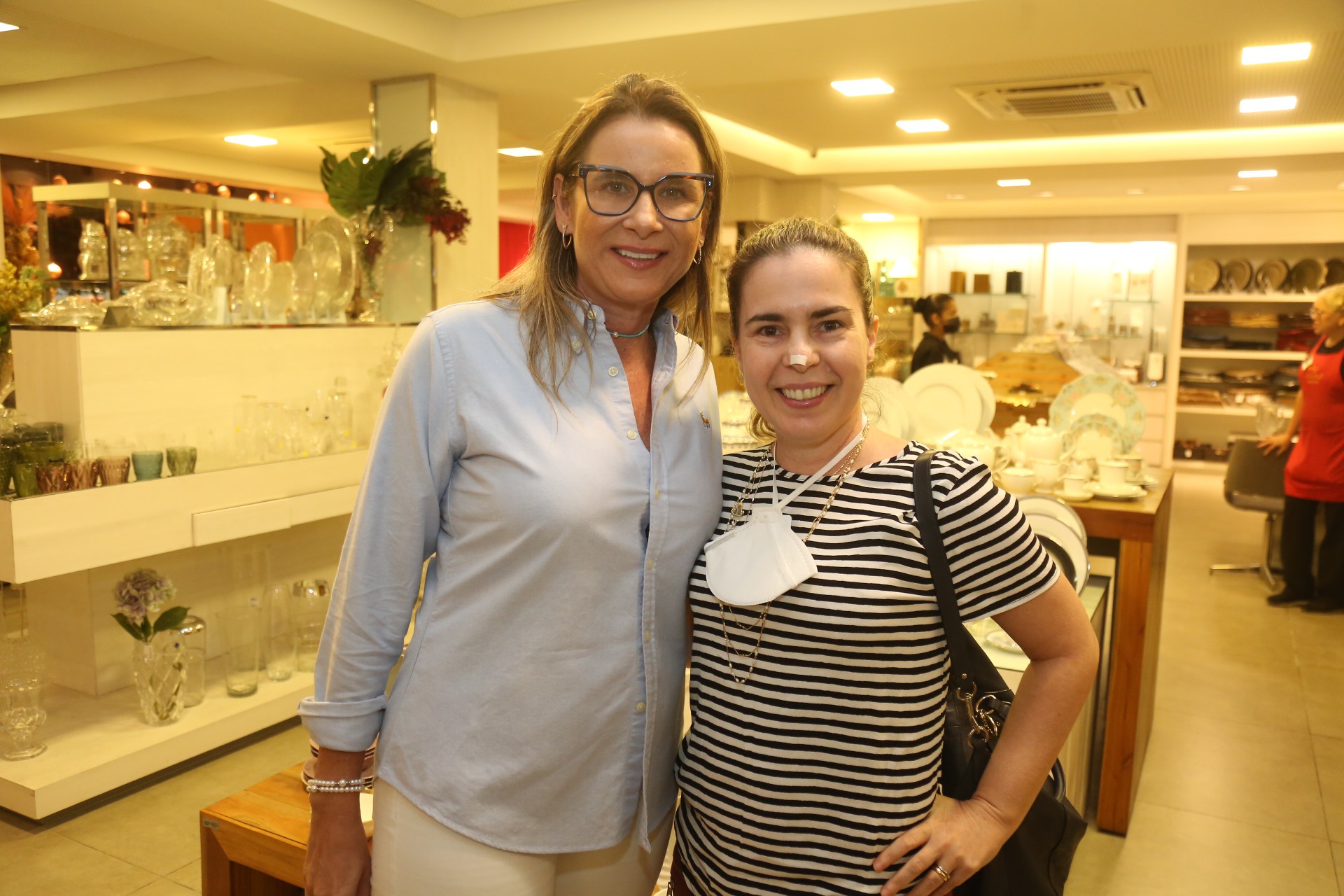 (Foto: JOAO FILHO TAVARES)Rochele Holanda 
e Isabel Furtado