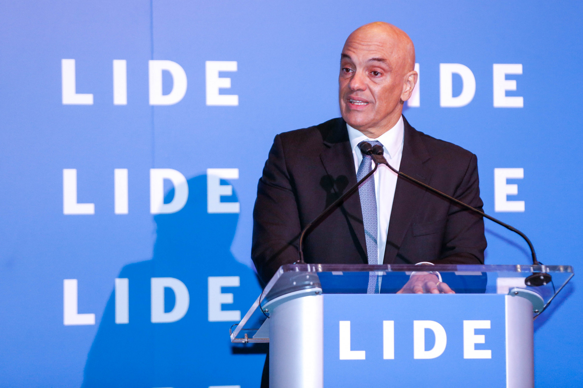 ￼MORAES criticou milícias digitais que boicotam instituições democráticas (Foto: Vanessa Carvalho/Divulgação)