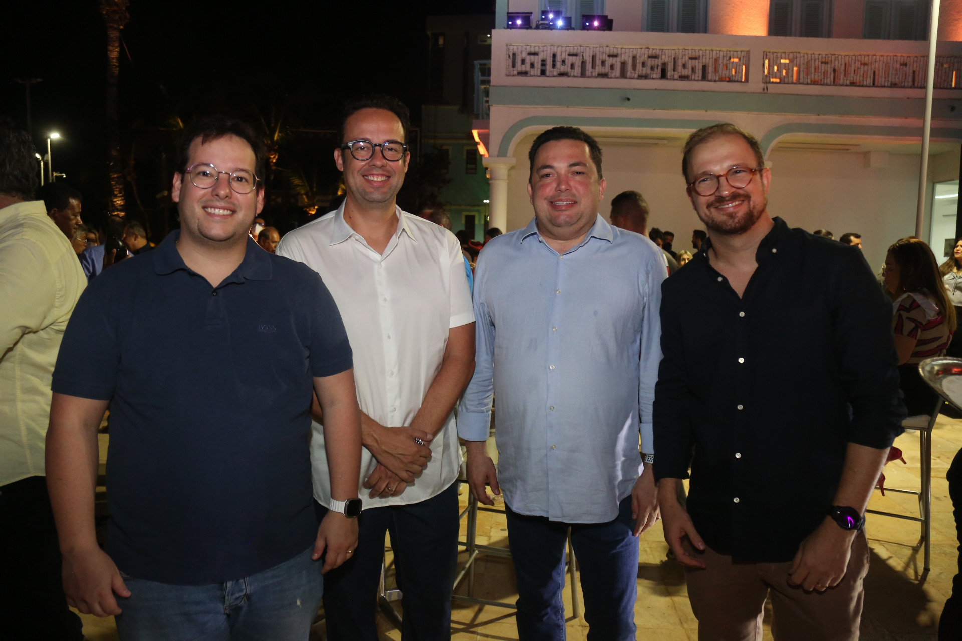 (Foto: JOÃO FILHO TAVARES)Gabriel e Daniel Joca, Elpídio Moreira e Daniel Aderaldo