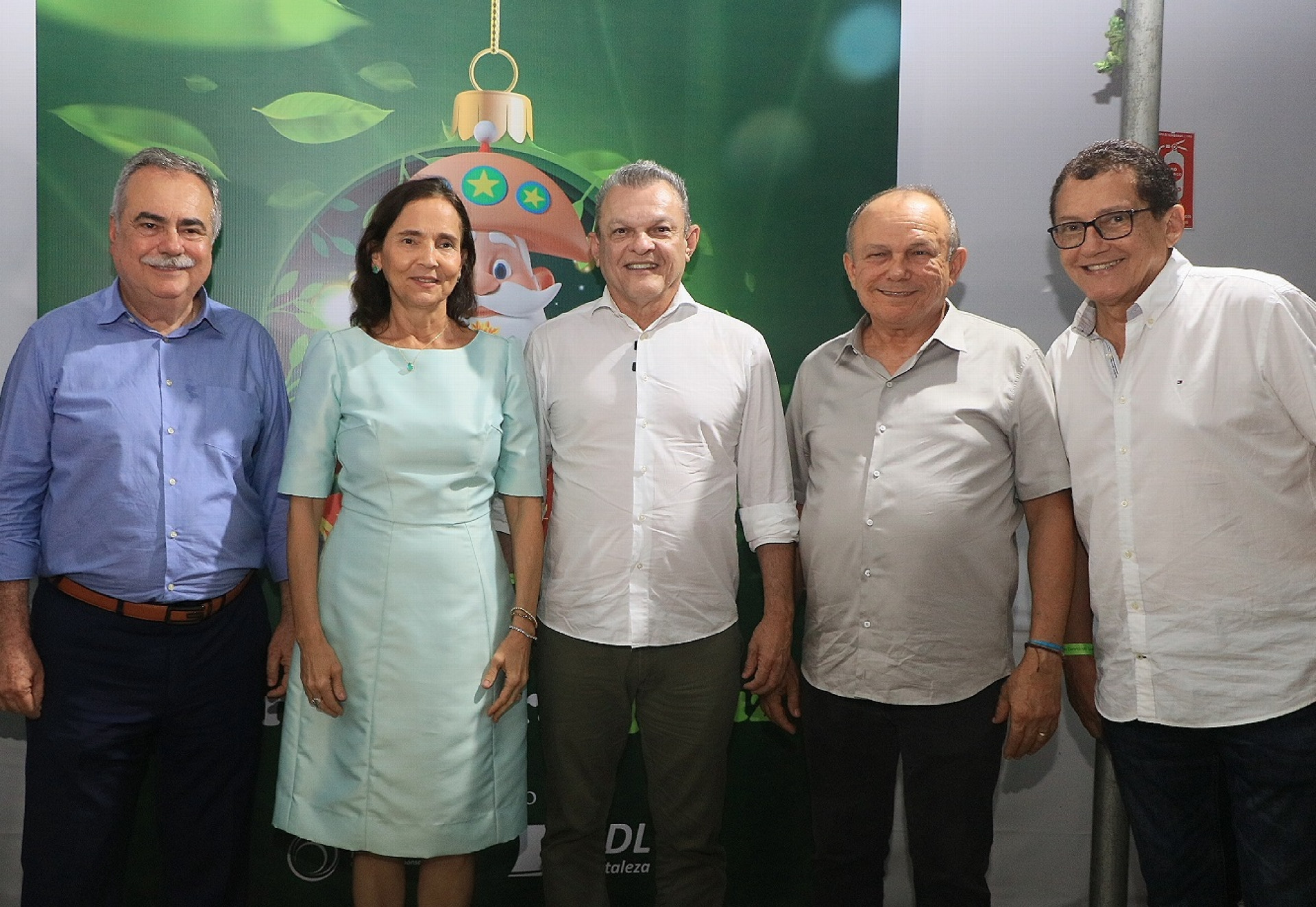 Assis Cavalcante, Izolda Cela, José Sarto, Honório Pinheiro e Elpídio Nogueira(Foto: Divulgação)